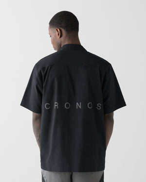 CRONOS ACTIVE 開領襯衫【黑色】