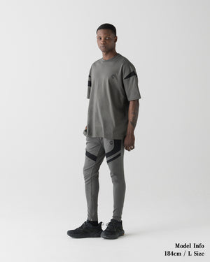 CRONOS DAILY ACTIVE SKINNY PANTS【D.GRAY】