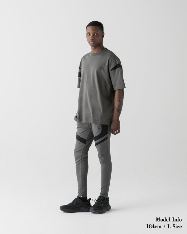 CRONOS DAILY ACTIVE SKINNY PANTS【D.GRAY】