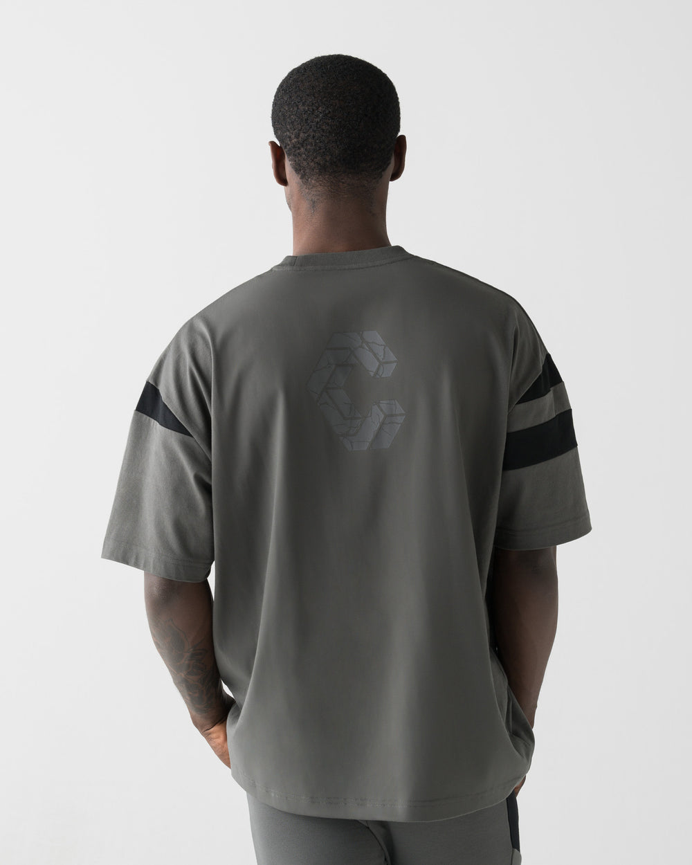 CRONOS DAILY ACTIVE S/S TEE【D.GRAY】
