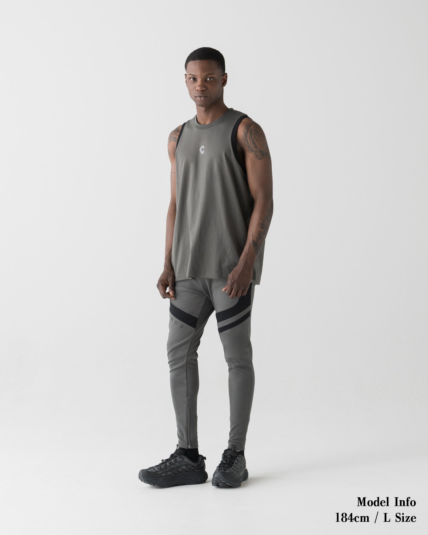 CRONOS DAILY ACTIVE SLEEVELESS【D.GRAY】