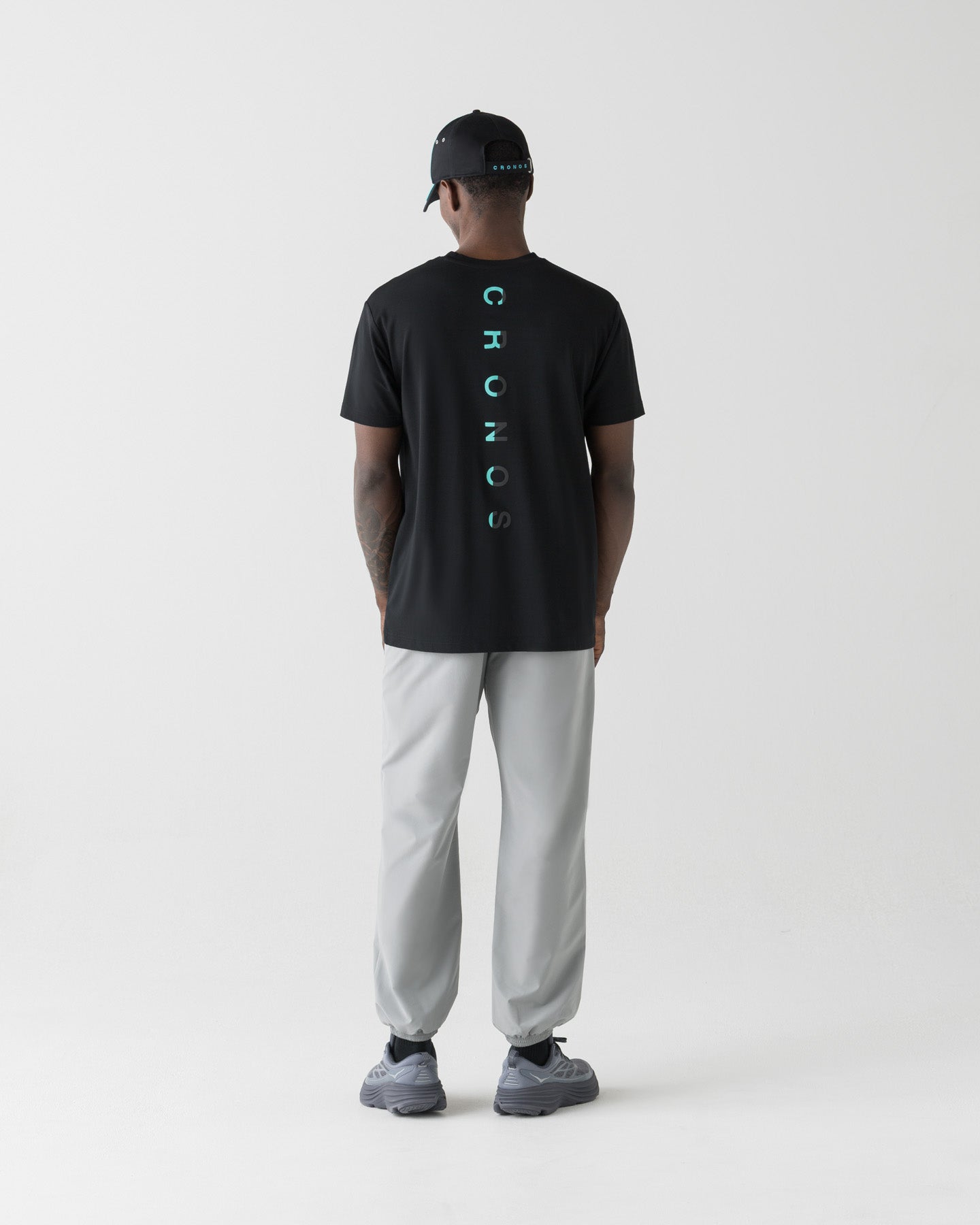 CRONOS SMOOTH TOUCH S/S TEE【BLACK×T.BLUE】
