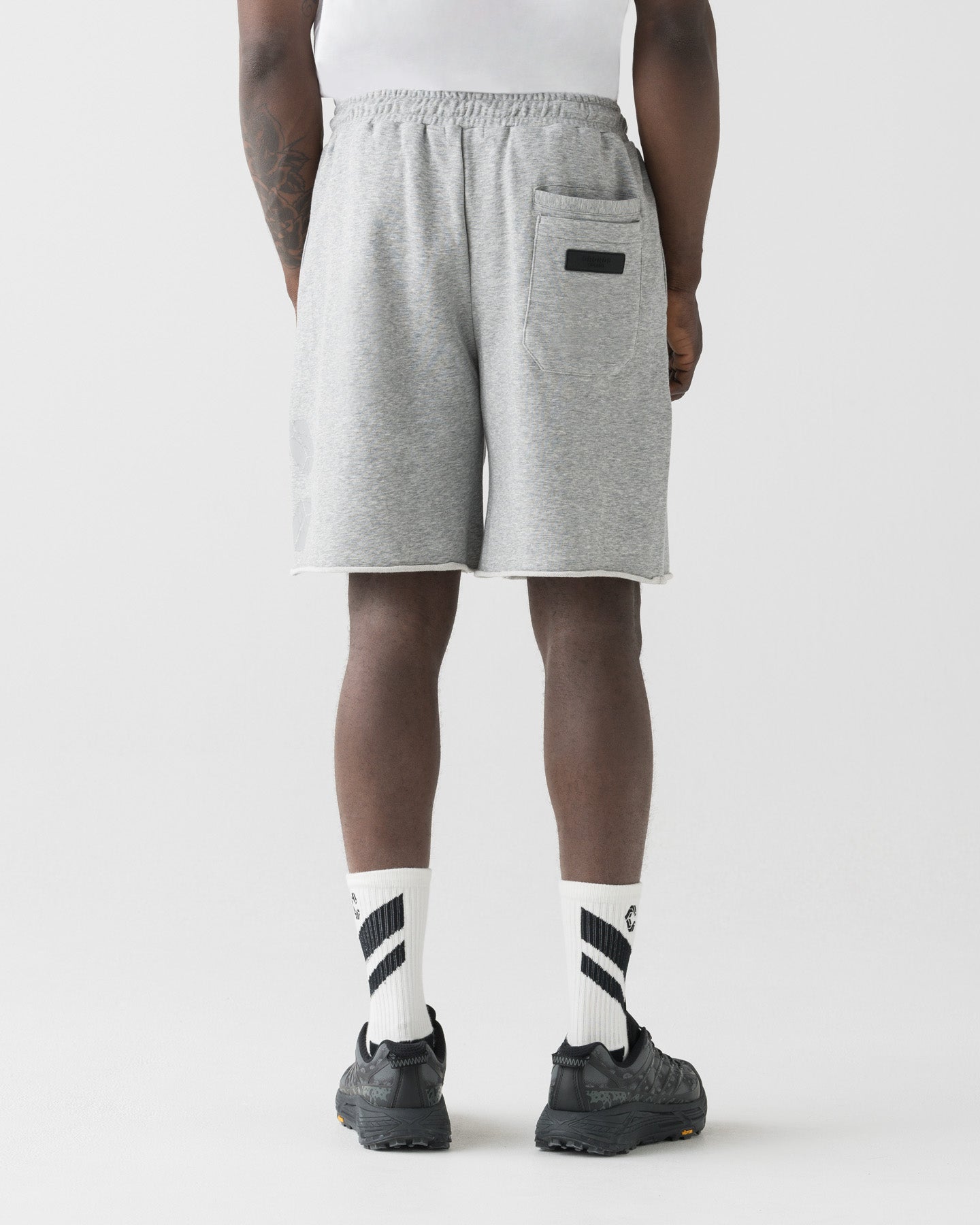 CRONOS ALLDAY CUT OFF SHORTS【M.GRAY】
