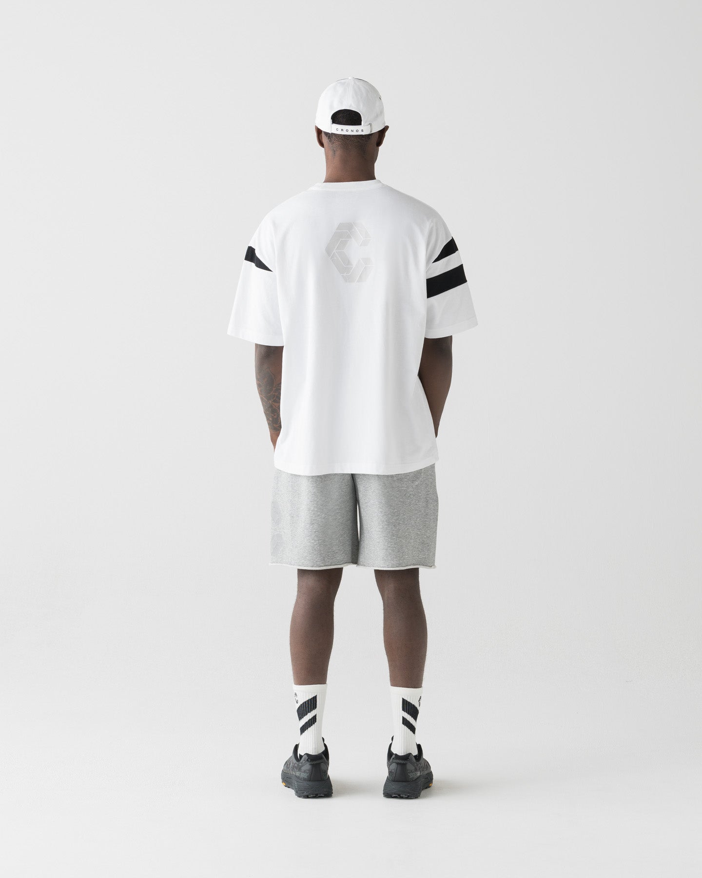 CRONOS ALLDAY CUT OFF SHORTS【M.GRAY】