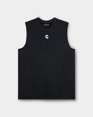 CRONOS×ITOI POWER SLEEVELESS [BLACK]