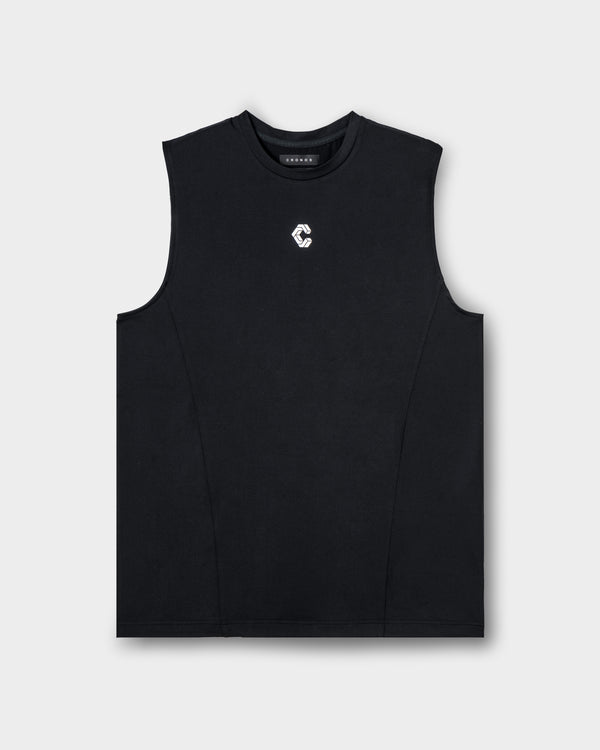 CRONOS×ITOI POWER SLEEVELESS [BLACK]