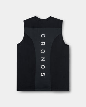 CRONOS×ITOI POWER SLEEVELESS [BLACK]