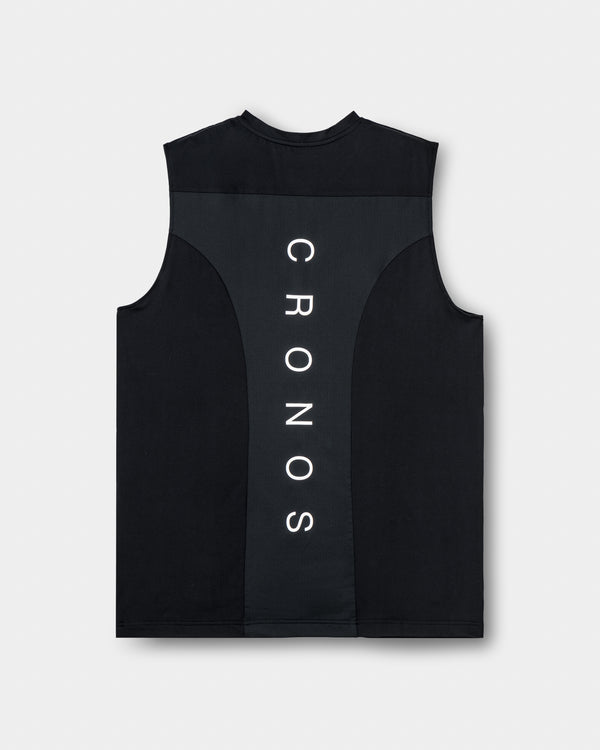 CRONOS×ITOI POWER SLEEVELESS [BLACK]