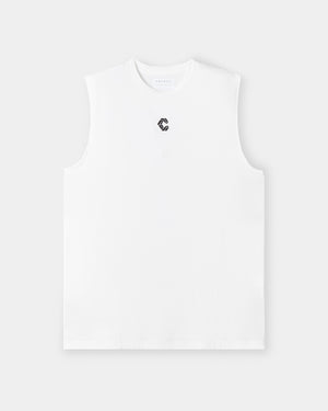 CRONOS x ITOI POWER SLEEVELESS [WHITE]