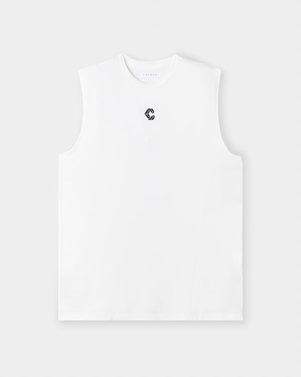 CRONOS x ITOI POWER SLEEVELESS [WHITE]