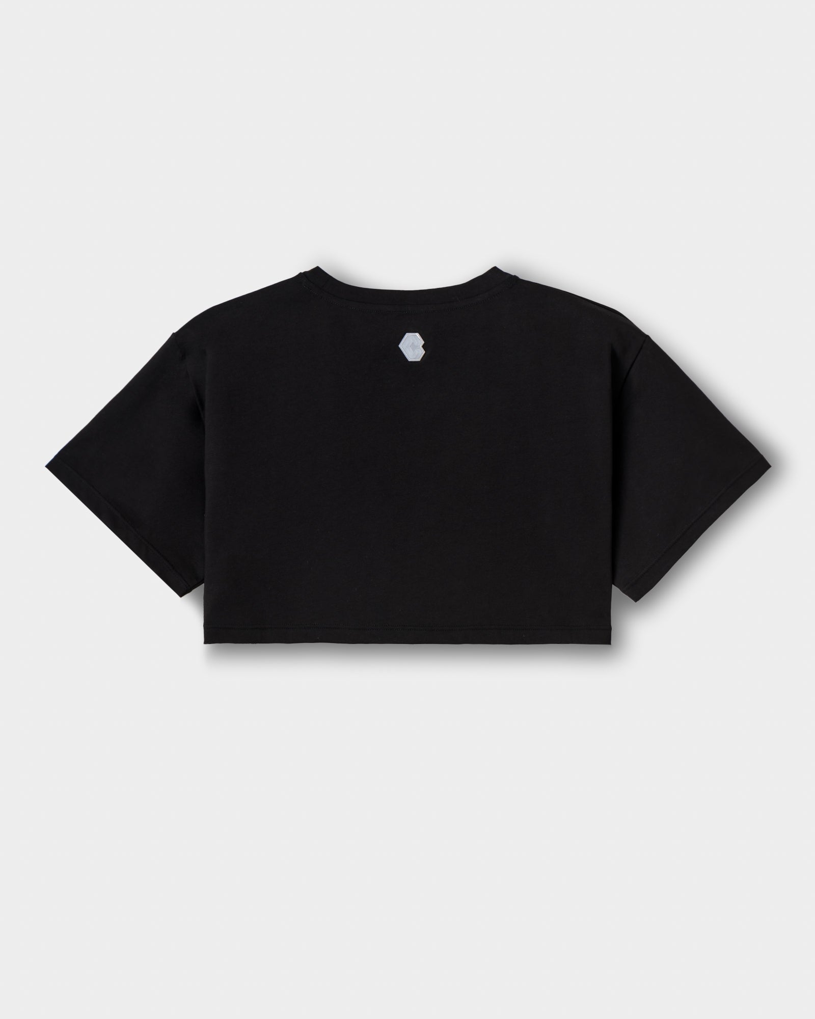 たろー　レディース　BLK M CRONOS WOMEN ALLDAY CROPPED T-SHIRT【BLACK】