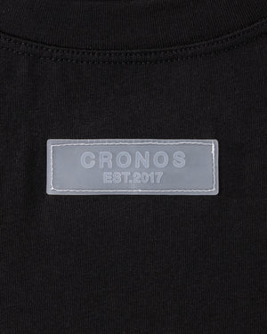 CRONOS WOMEN ALLDAY 短版T恤【黑色】