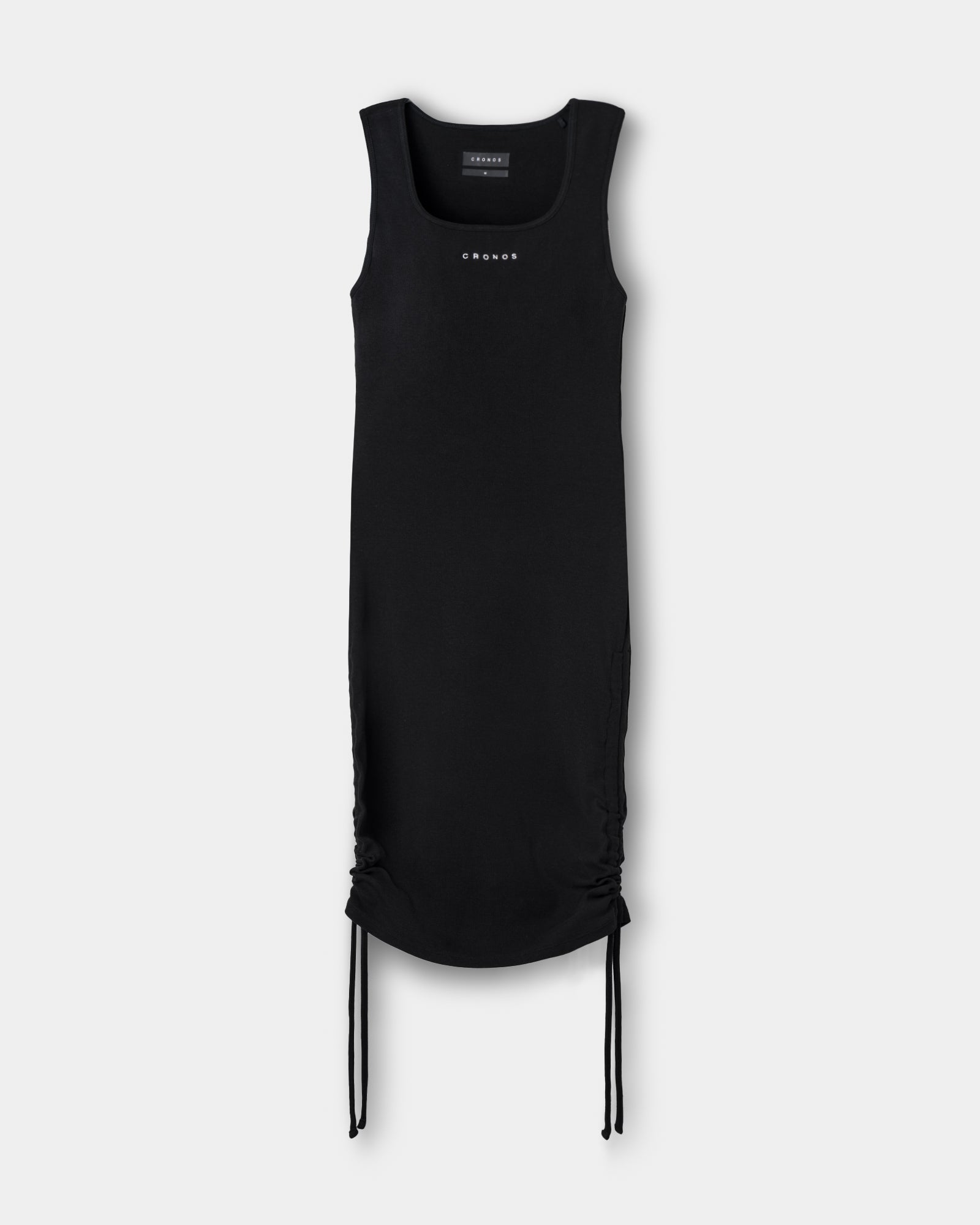【新品即完】CRONOS REFLECT LINE SLEEVELESS S 黒 CRONOS Stretch Sleeve less【BLACK】