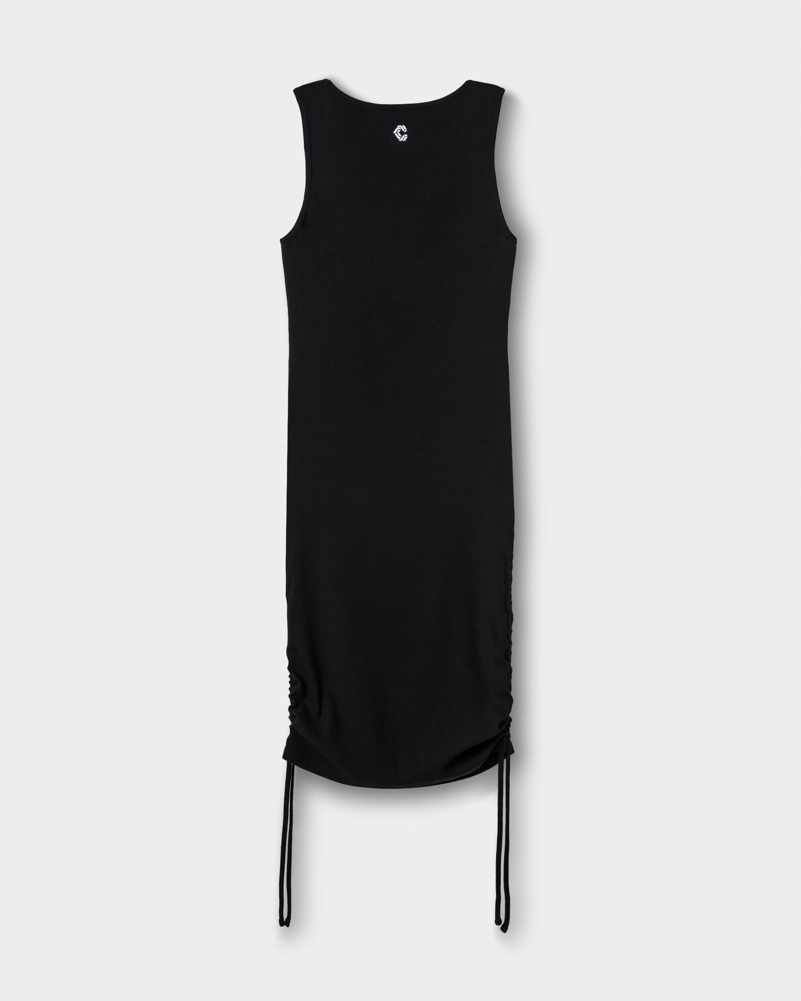 CRONOS WOMEN SHAPE SQUARE DRESS【BLACK】