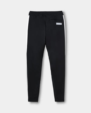 CRONOS WOMEN COOL FIT SKINNY PANTS【BLACK×WHITE】