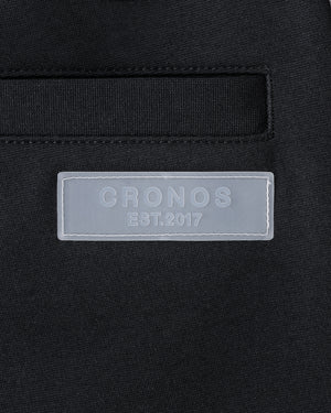 CRONOS WOMEN COOL FIT SKINNY PANTS【BLACK×WHITE】