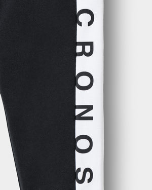 CRONOS WOMEN COOL FIT SKINNY PANTS【BLACK×WHITE】