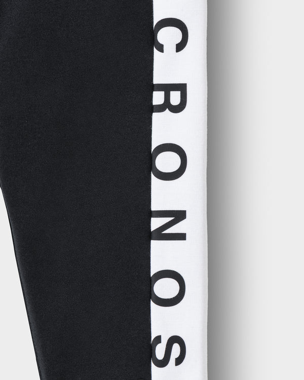 CRONOS WOMEN COOL FIT SKINNY PANTS【BLACK×WHITE】