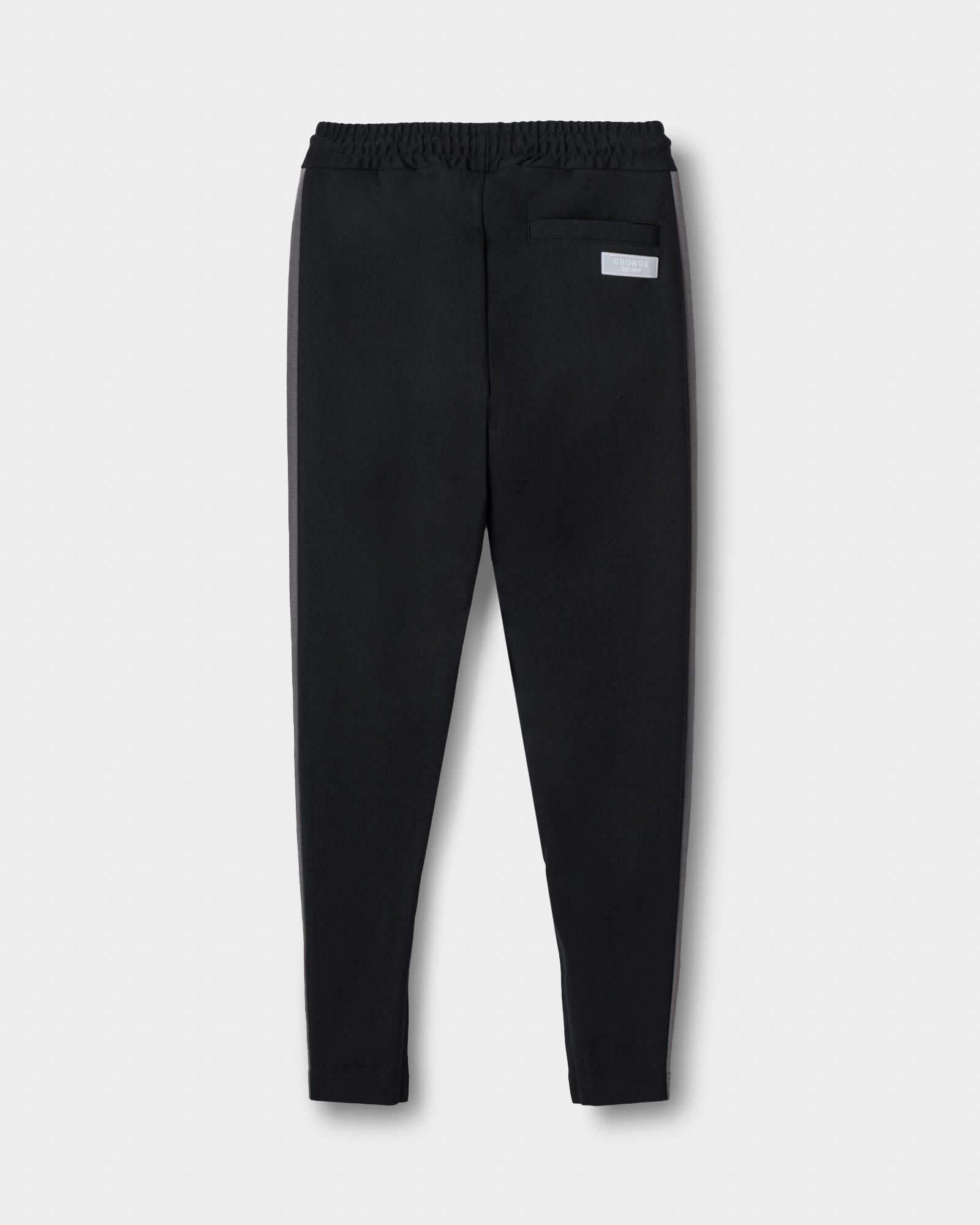 CRONOS WOMEN COOL FIT SKINNY PANTS【BLACK×GRAY】