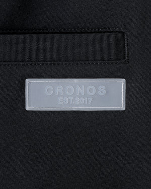 CRONOS WOMEN COOL FIT SKINNY PANTS【BLACK×GRAY】
