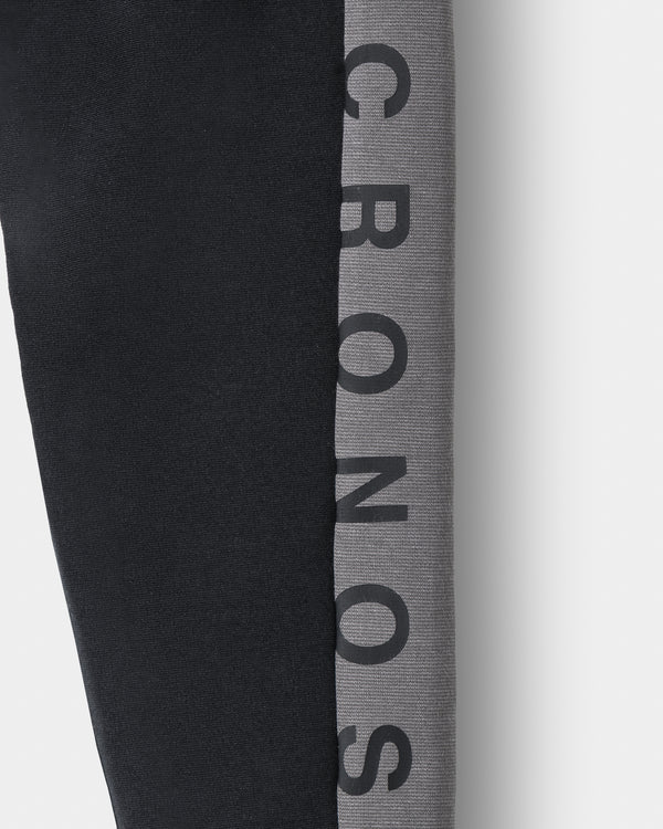 CRONOS WOMEN COOL FIT SKINNY PANTS【BLACK×GRAY】