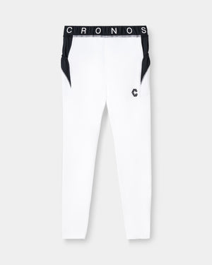 CRONOS×ITOI COMPRESSION LEGGINGS【WHITE】