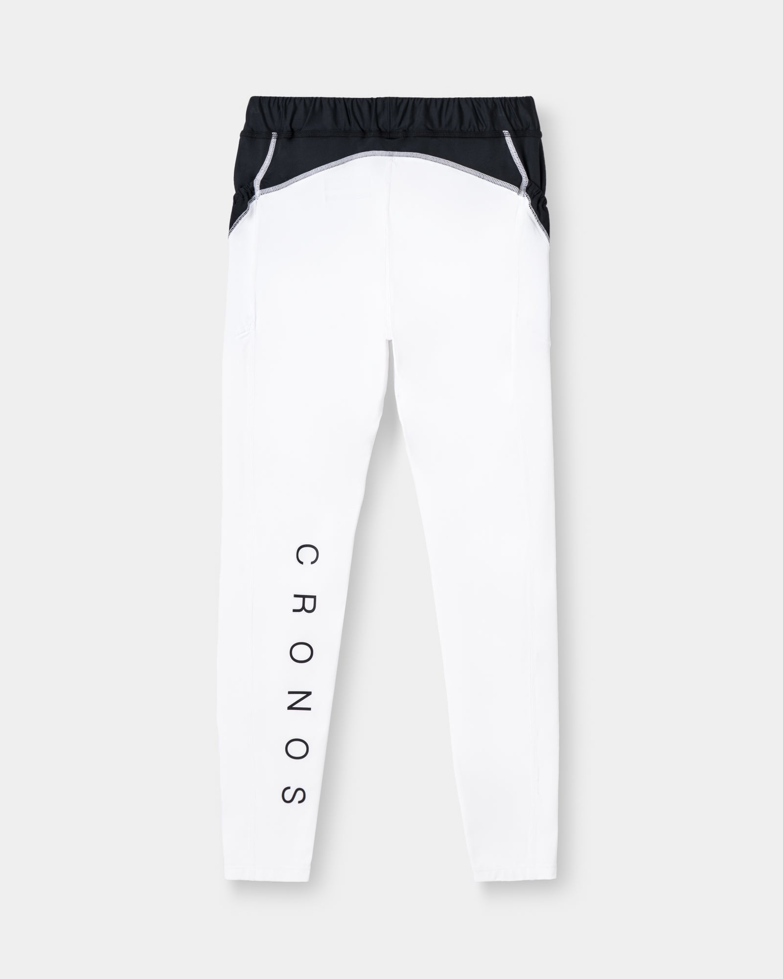 CRONOS ホワイト トレーニングパンツ L CRONOS×ITOI COMPRESSION LEGGINGS【WHITE】