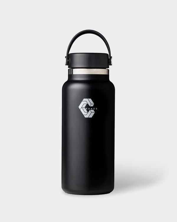 CRONOS×Hydro Flask 32oz 不鏽鋼瓶【黑色】