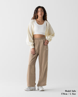 CRONOS WOMEN FIT CROPPED TANK TOP【WHITE】