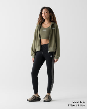 CRONOS WOMEN FIT 短版背心【卡其色】