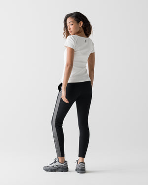 CRONOS WOMEN COOL FIT SKINNY PANTS【BLACK×GRAY】