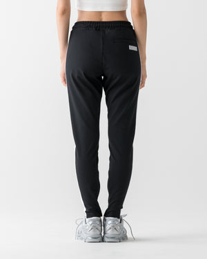 CRONOS WOMEN COOL FIT SKINNY PANTS【BLACK×WHITE】