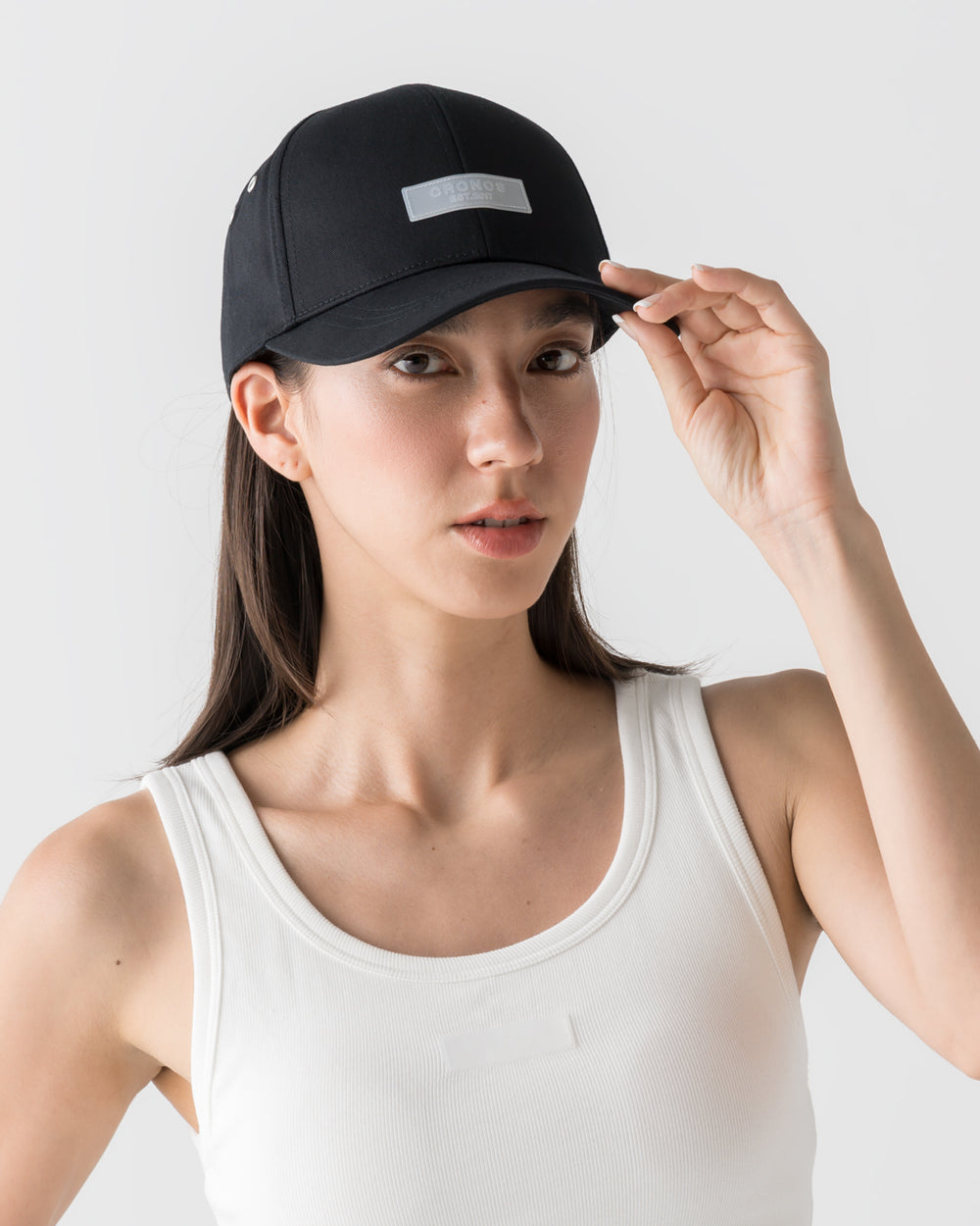 CRONOS WOMEN ALLDAY CAP【BLACK】