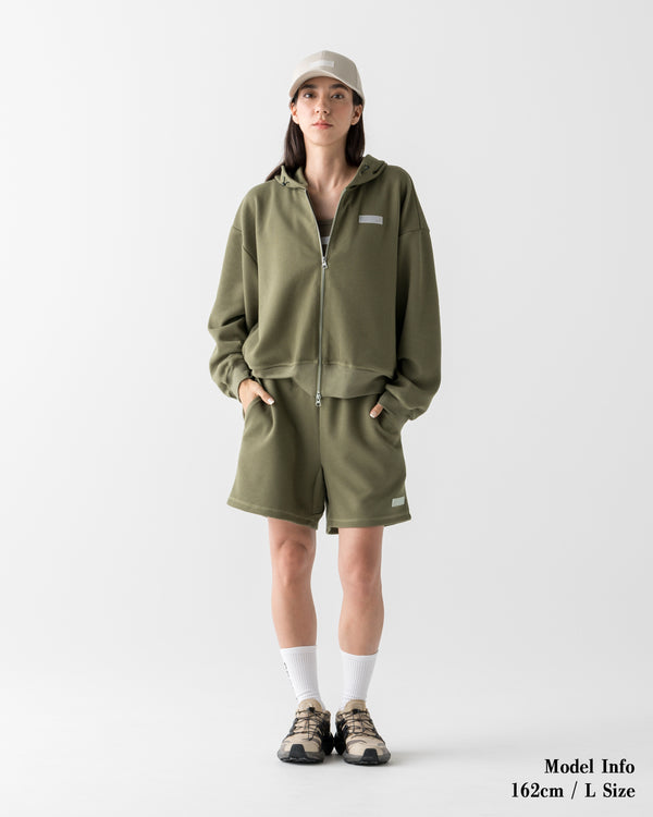 CRONOS WOMEN SHAPE SHORTS【卡其】