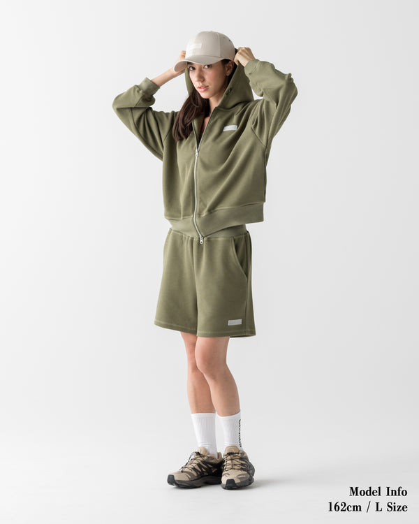 CRONOS WOMEN SHAPE SHORTS【卡其】