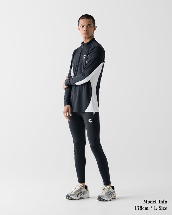 CRONOS×ITOI COMPRESSION LONGSLEEVE [BLACK]