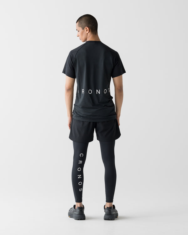 CRONOS×ITOI POWER HALF SLEEVE【BLACK】