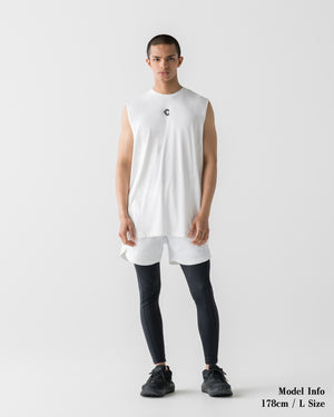CRONOS x ITOI POWER SLEEVELESS [WHITE]