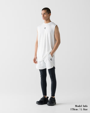 CRONOS×ITOI POWER SHORTS【WHITE】