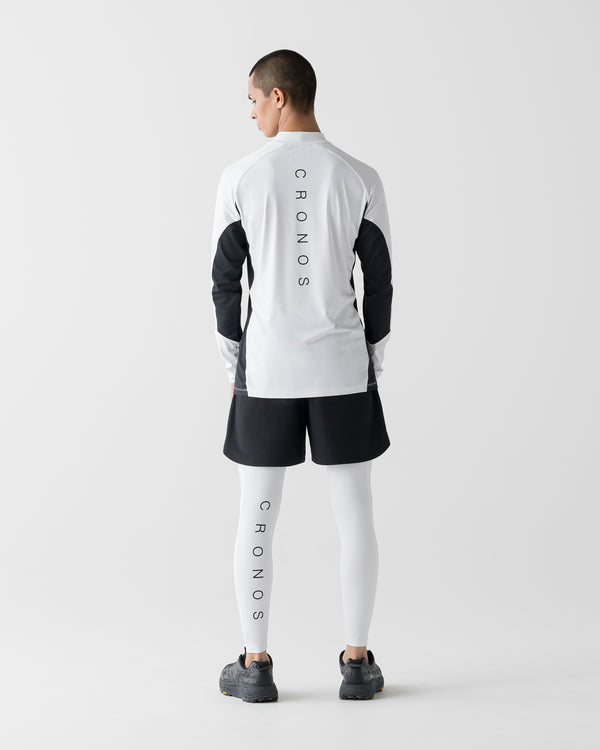 CRONOS×ITOI COMPRESSION LEGGINGS【WHITE】