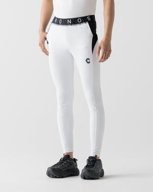 CRONOS×ITOI COMPRESSION LEGGINGS【WHITE】