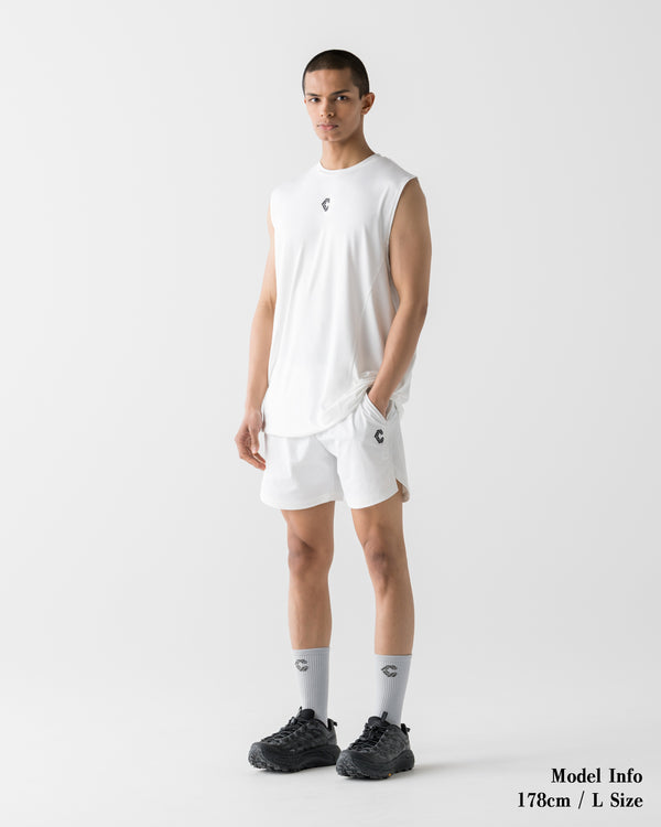 CRONOS x ITOI POWER SLEEVELESS [WHITE]
