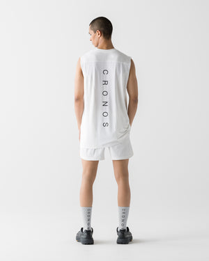 CRONOS x ITOI POWER SLEEVELESS [WHITE]