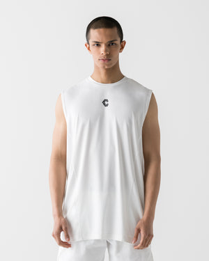 CRONOS x ITOI POWER SLEEVELESS [WHITE]