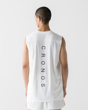 CRONOS x ITOI POWER SLEEVELESS [WHITE]