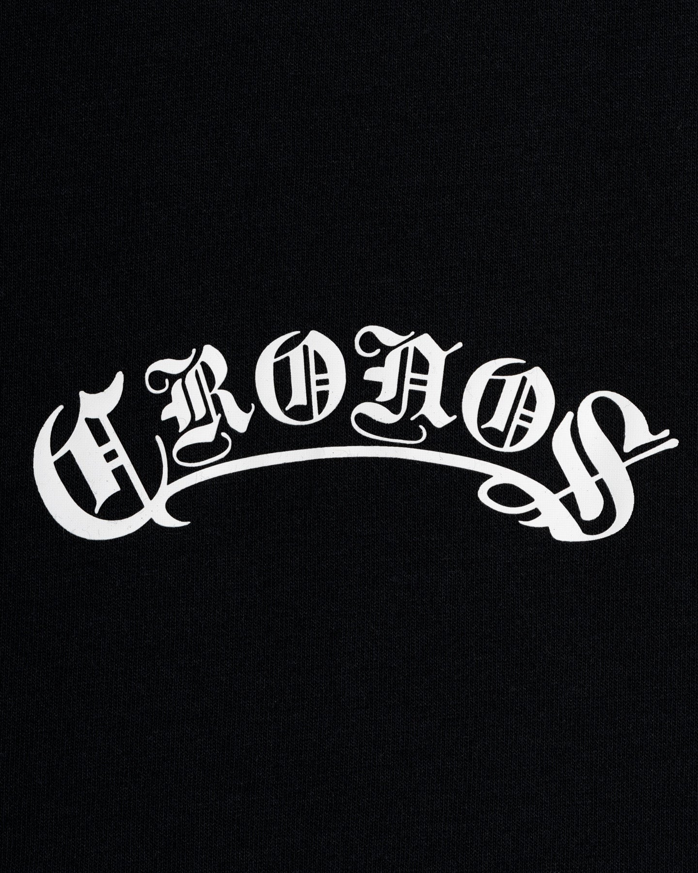 CRONOS VINTAGE BLACKLETTER SLEEVELESS【BLACK】