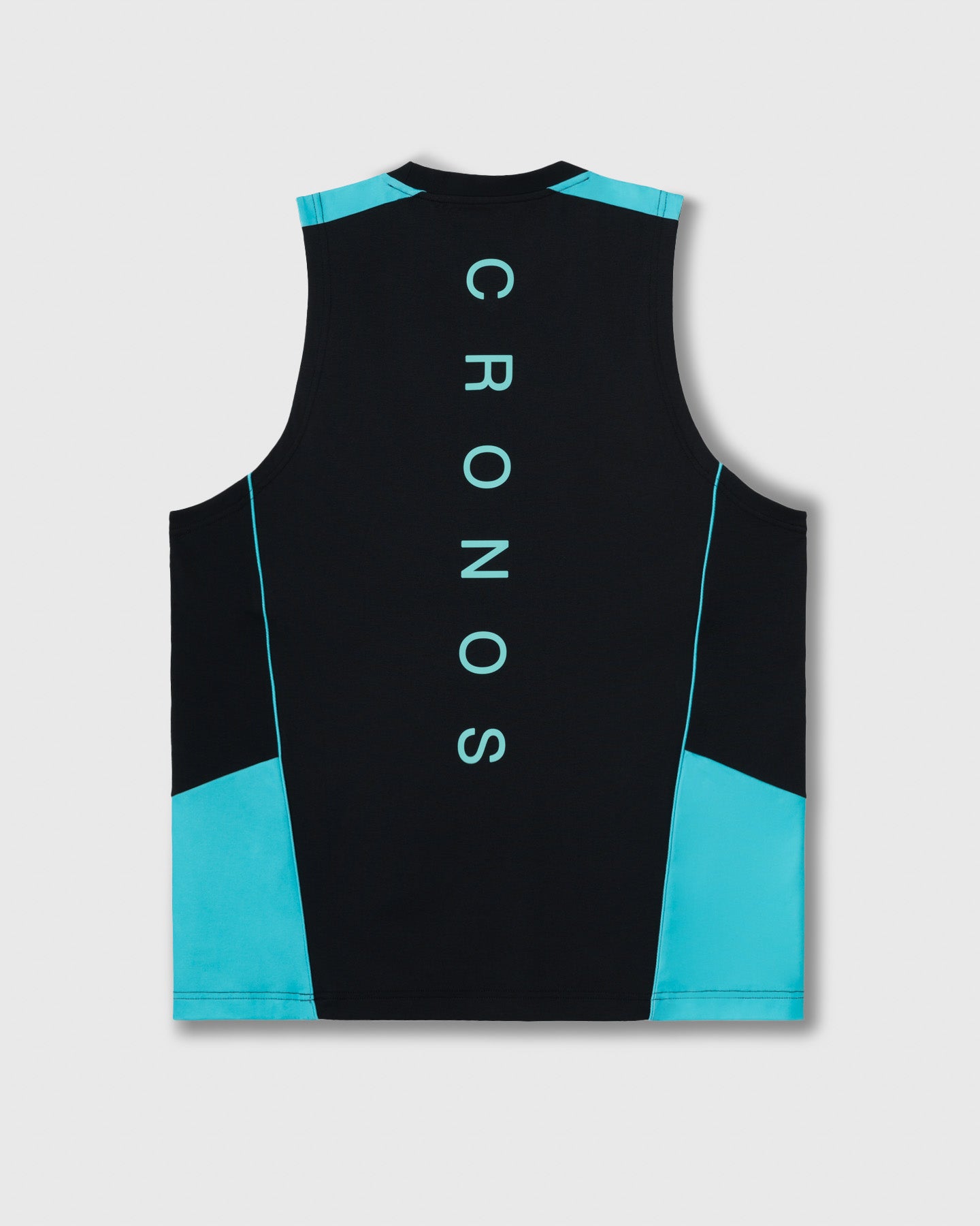 CRONOS SWITCH COOL TOUCH SLEEVELESS【BLACK×T.BLUE】