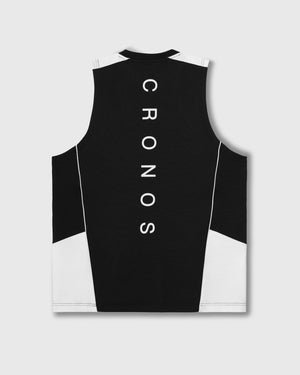 CRONOS SWITCH COOL TOUCH SLEEVELESS【BLACK】
