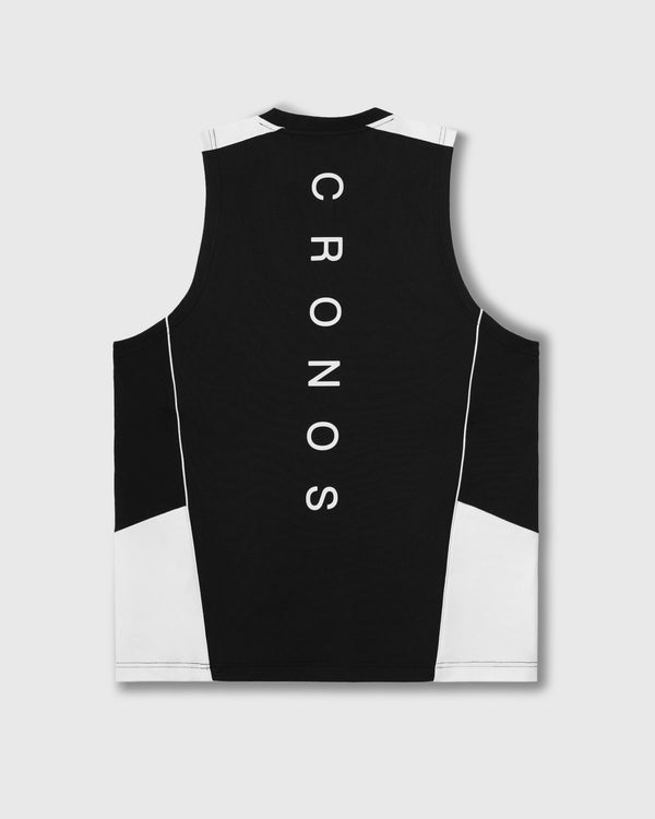 CRONOS SWITCH COOL TOUCH SLEEVELESS【BLACK】