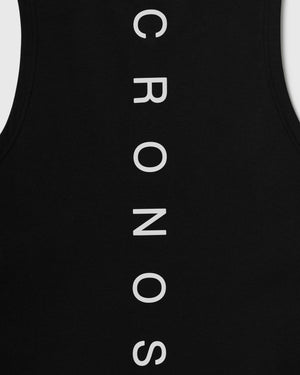CRONOS SWITCH COOL TOUCH SLEEVELESS【BLACK】